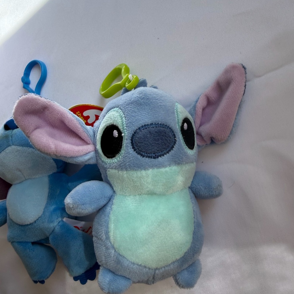 Blue and Pink Plush Toy